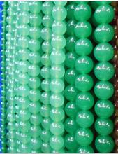 Beril miçangas espaçadoras para pulseiras e colares, feito de pedra malaia natural verde 4 6 8 10 12 mm faça você mesmo 2024 - compre barato