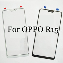 Película de vidro oppo r15 com tela sensível ao toque, 2 peças de 6.28 polegadas, painel de vidro sem cabo flexível para oppo r 15 2024 - compre barato