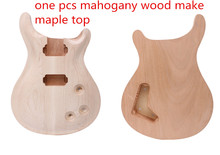 New  electric Guitar body  one pcs  MAHOGANY MADE  maple 2024 - buy cheap