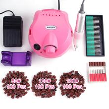 Professional Electric Nail Drill Manicure Machine Set Apparatus Machine For Manicure And Pedicure Milling Drill Sanding Bands 2024 - buy cheap