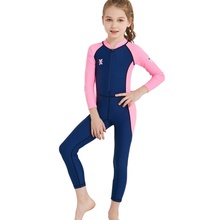 The New One-piece Neoprene Kids Diving Suit Wetsuit children for boys girls Keep Warm Long Sleeves UV protection Swimwear 2024 - buy cheap