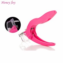Rose Pink Manicure Nail Cutter Nail Clipper Acrylic Gel False Nail Tip Cutter Clipper Nail Triple Tips Cutter Tool 2024 - buy cheap