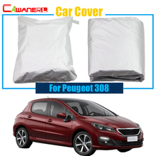 Ctambém-capa protetora para veículos peugeot 308, proteção contra raios uv, chuva, neve, resistente à sol 2024 - compre barato