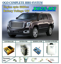 OGO Complete HHO system X625-M3 intelligent PWM controller CE&FCC MAF/MAP enhancer upto 6000CC 2024 - buy cheap