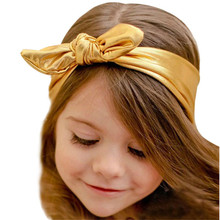 Fashion Infant Baby Hair Band Cute Elastic Bronzing Headband Bebe Girl Kids Accessories Photography Props 2024 - buy cheap