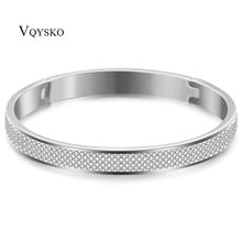 Pulseira de cristal de marca aberta, bracelete requintado de cristal 6.3*5.6cm, pulseira de joias da moda, atacado 2024 - compre barato