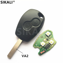 2 buttons Car Remote Key 433MHz for Clio Scenic Kangoo Megane Vehicle Alarm Control PCF7946/PCF7947 Chip for Renault 2024 - buy cheap