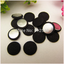50 pcs   15mm Solid Fabric Covered flat back Buttons, Cloth Covered Buttons, garment accessories,XK567 2024 - buy cheap