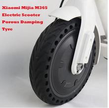 Xiaomi Mijia M365 прочные шины, усовершенствованные, полые, не пневматические шины, амортизатор, противоскользящие резиновые шины, колеса для скутера 2024 - купить недорого