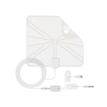 Antena hdtv dtmb atsc embutida, antena dvb-t 25dbi, placa de alto ganho antena com conector macho f novo, 1 peça 2024 - compre barato