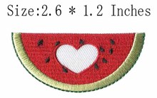 Especial  watermelon 2.6"wide embroidery patch  for ferramentas patchwork/stichpackung landschaft//logo brand 2024 - buy cheap