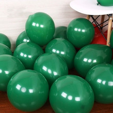 30 pçs/lote 10 polegada verde escuro balão de látex balões aniversário decorações da festa de natal adulto hélio baloons suprimentos de casamento 2024 - compre barato