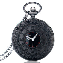Новое поступление Винтаж модные римские номер кварцевые стимпанк карманные часы Для Мужчин's Для женщин Рождественский подарок P427 2024 - купить недорого