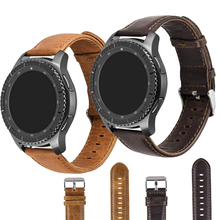 20m 22mm lazo de cuero genuino para Samsung Gear S2 S3 Reloj clásico Frontier Galaxy 42mm 46mm huami Amazfit Bip Huawei Watch gt 2 2024 - compra barato