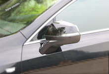 Lapetus-tira lateral para espejo retrovisor de puerta, cubierta de protección embellecedora para Cadillac XT4 2019 - 2021 ABS, accesorios para Exterior 2024 - compra barato
