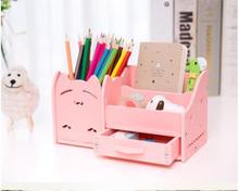 Multi-function Pen Holder Creative Fashion Korea Student Cute Children Desktop Ornaments Storage Box Office Organizer Drawer 2024 - buy cheap