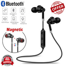 M7 Bluetooth Wireless Magnetic Earphones Sports Super Bass Stereo Earbuds Headset With Mic for Mobile Phone Xiaomi Headphones 2024 - buy cheap