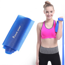 1,5 m Yoga Pilates banda de resistencia elástica ejercicio banda de Fitness entrenamiento elástico ejercicio Fitness goma 150 cm alta calidad azul 2024 - compra barato