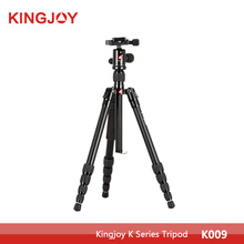 Kingjoy-trípode de aluminio K009, monopié para cámara con cabeza de bola V00, bolsa de transporte, carga máxima de 6kg, envío gratis 2024 - compra barato