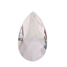 1 шт. подвески из прозрачного искусственного ожерелье с каплевидными кристаллами 50 мм украшения 2024 - купить недорого