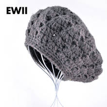 2015 Winter berets caps boinas femininos Women hat Beret hand-crocheted hats for women gorras planas bonnet 2024 - buy cheap