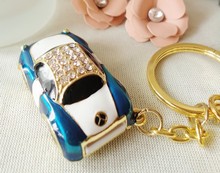 Metal Disk Pendrives Jewelry Usb Flash Drive Car Pendrive 8gb 16gb 32gb 64GB Diamond Pen Drive Memory Stick Key Card Gift 2.0 2024 - buy cheap