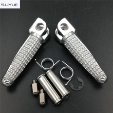 Motorcycle Front Foot Pegs Footrest Fit For ZX6R ZX9R ZX10R ZX-6r ZX 2024 - buy cheap