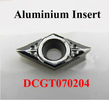 Free Shipping 10 PCS DCGT070204 Aluminum Alum Inserts ,Factory outlets, the lather,boring bar,cnc,machine 2024 - buy cheap