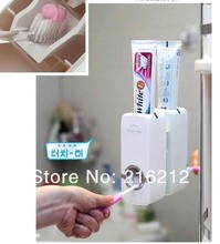 6 pcs Crazy price-Auto toothpaste dispenser&Brush holder set,toothpaste squeezer,toothpaste holder! free shipping! 2024 - buy cheap