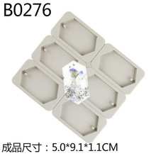 Diamond Shape Silicone Soap Mold for Aromatherapy Wax Mould DIY Handmade Soap Making Tools 2024 - buy cheap