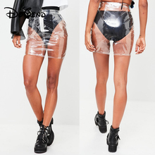 Сексуальная Женская прозрачная мини-юбка с высокой талией, облегающая юбка-карандаш, новинка 2019 2024 - купить недорого