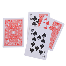 1set(4pcs card) High Quality Transformer Magic Tricks 10 To A Card Magic Props 10 Change A Magic Sets Close Up Street Card Props 2024 - buy cheap