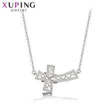 Xuping-Colgante con patrón de Cruz para mujer, joyería de circonia cúbica sintética, regalos para el día de Navidad, A00612582 2024 - compra barato