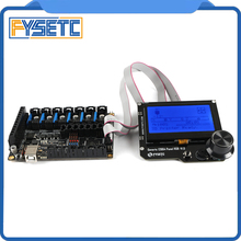 FYSETC-placa todo en uno F6 V1.3, solución electrónica VS SKR V1.3 + Panel genérico 12864 V1.1, módulo de pantalla inteligente 12864LCD 2024 - compra barato