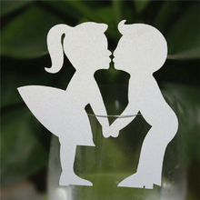 New 50 PCS Name Place Card Kiss Lover Wine Glass Card for Wedding Table Decoration Wine Glass Place Cards 2024 - buy cheap