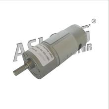 ASLONG JGB37-555 deceleration motor DC geared motor low speed high torque 6-36V 2024 - buy cheap