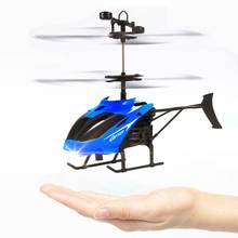 LeadingStar Mini Induction Helicopter Flashing Light Chargeable Aircraft Remote Sensing Plane Toys for Kids zk30 2024 - buy cheap