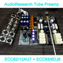 Hi-end amplificador de tubo arc balanced, entrada e saída rca, au7/ecc83 + ecc88/6dj8, kit diy 2024 - compre barato