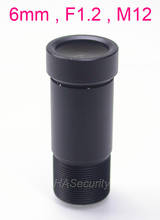 6mm , F1.2 , M12 , 1/2.5" , 3.0MP LENs for CCTV camera installation assembly 2024 - buy cheap