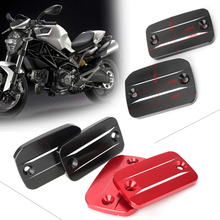 Front Brake Reservoir Cover For Ducati Scrambler 1100 2018 & HYPERMOTARD 796 2010-2012 & 659 13-2015 & 696 08-14 & 796 10-14 2024 - buy cheap