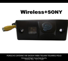 HD! Беспроводная Автомобильная камера заднего вида с Wi-Fi, камера SONY для Porsche Cayenne Volkswagen Skoda Fabia Tiguan Touareg Polo 2024 - купить недорого
