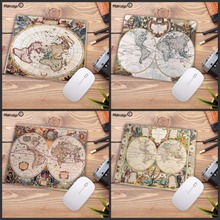 Mairuige 18x22cm 20x25cm 25x29cm  Old Map mouse pad gaming mouse pad large cartoon Anime rubber mouse pad Keyboard Mat Table Mat 2024 - buy cheap