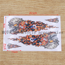 New Arrive Skull Sticker Decals Motorbike Fuel Tank Decals Stickers For Harley Body Decals 2024 - buy cheap