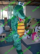 Make EVA Material Helmet Dark green crocodile Mascot Costumes Cartoon Apparel Birthday party Masquerade 910 2024 - buy cheap