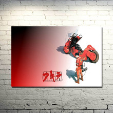 Pôster de seda da da arte do filme akira, combate vermelho, anime, 13x20, 24x36 polegadas, imagens para decoração de parede 006 2024 - compre barato