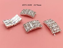 Free shipping flatback rhinestone button 50PCS/lot for hair accessary  (BTN-5690) 2024 - buy cheap