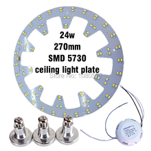 24w x2 LED Ceiling Light Plate SMD 5730 Led pcb Retrofit Magnet Board Remould Plate With Driver and Magnetic Legs 2024 - buy cheap