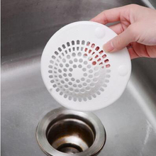 2017 new Round Silicone Kitchen Sink Filter Sewer Drain Hair Colanders & Strainers Filter Bathroom Sink 06 2024 - buy cheap