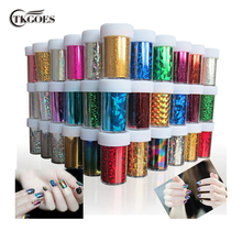 TKGOES-pegatinas adhesivas para manicura, accesorios de decoración para uñas, 12 unids/lote 2024 - compra barato