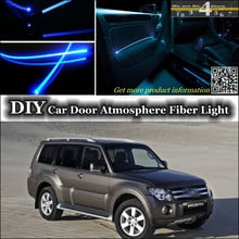 Banda de fibra óptica para iluminación interior de Mitsubishi Pajero, luz de ambiente, tuneado de Ambiente, Panel de puerta interior 2024 - compra barato